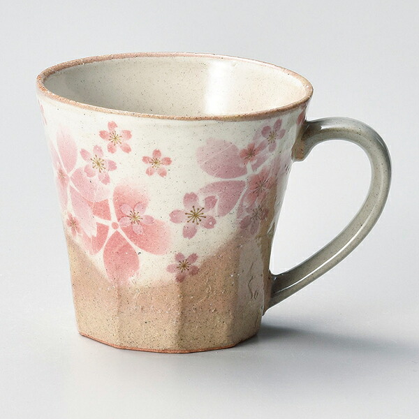 【まとめ買い10個セット品】和食器 イ619-348 重ね桜マグ