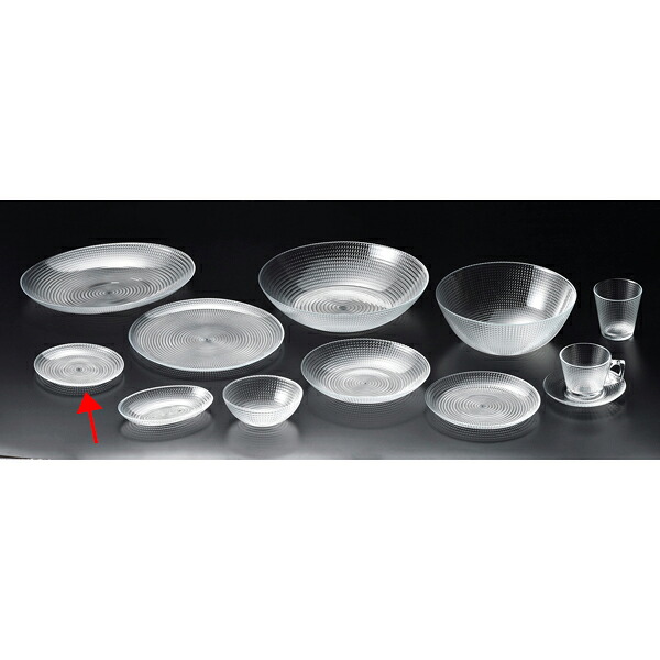 【まとめ買い10個セット品】和食器 イ642-258 プリズム スモールプレート