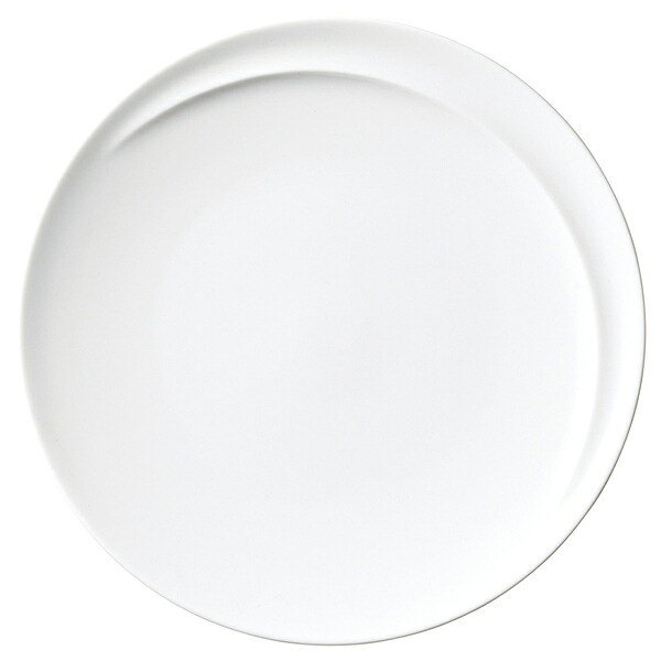 【まとめ買い10個セット品】和食器 ネ554-268 LUK 27.5プレート ホワイト
