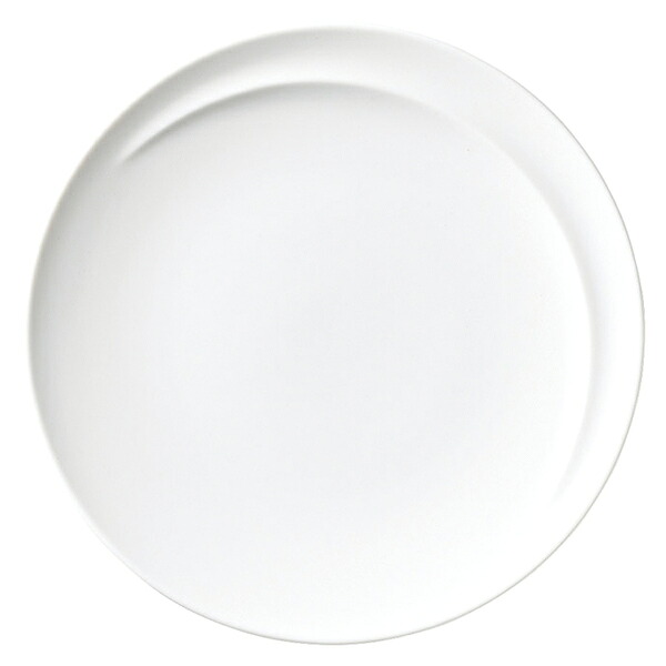 【まとめ買い10個セット品】和食器 ネ554-308 LUK 19.5プレート ホワイト