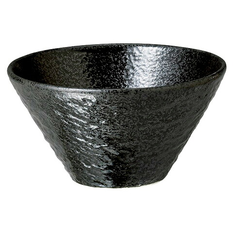 【まとめ買い10個セット品】和食器 ネ563-148 ペトラ ブラック PTディープボウル16 BK