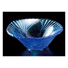 【まとめ買い10個セット品】和食器 ワ645-178 ガラス 小鉢 鳳凰