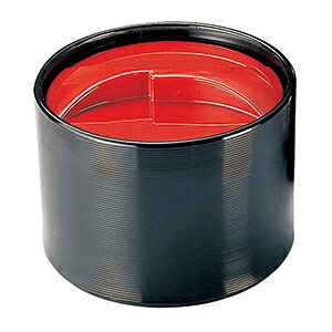 【まとめ買い10個セット品】和食器 ヌ695-178 [TA]耐熱式部飯器(小) 日の出(内黒)