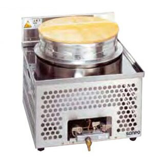 そば釜 SSB-50 500×565×325mm ＬＰＧ(プロパンガス) 【 メーカー直送/後払い決済不可 】
