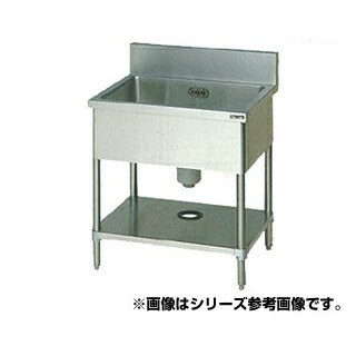 楽天市場】東製作所 アズマ 業務用一槽シンク KP1-750 750×450×800