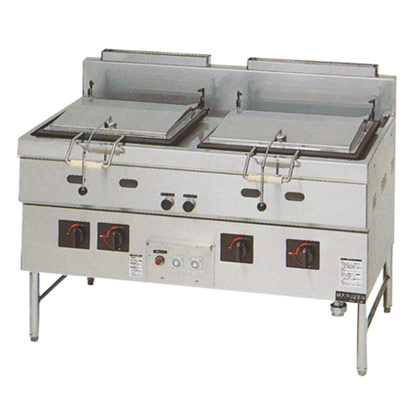 マルゼン ガス式餃子焼器 本格派シリーズ MGZS-137WBT 12A・13A(都市ガス)【厨房 居酒屋 飲食店 調理 プロパン 都市ガス 早い 耐久性 大量 強火】 【メーカー直送/後払い決済不可】 181,021円