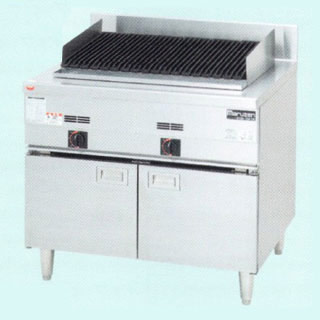 マルゼン NEWパワークックチャーブロイラー RCB-097B 900×750×800 12A・13A(都市ガス)【 メーカー直送/後払い決済不可 】|厨房卸問屋 名調
