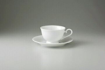 【まとめ買い10個セット品】和食器 白磁ロマンス 紅茶C/S 37K427-10 まごころ第37集 【キャンセル/返品不可】