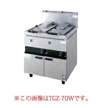 タニコー ガス餃子グリラー TGZ-90DW［TB］ LPガス【 餃子焼器 業務用 】 【 メーカー直送/後払い決済不可 】