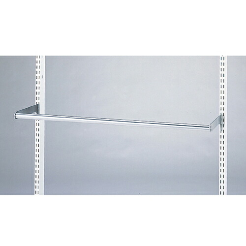 【まとめ買い10個セット品】スリット芯々88.8cm用丸バーセット W90cm D24cm 61-41-2-1 【 店舗什器 パネル ディスプレー 棚 店舗備品 】