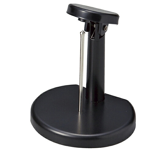 【まとめ買い10個セット品】伝票差し ブラック ショートタイプ 61-330-21-1 【 店舗什器 小物 ディスプレー 消耗品 店舗備品 】