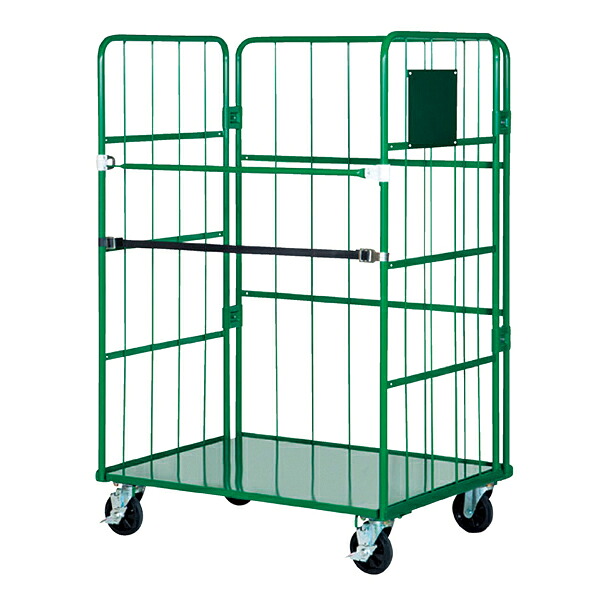 店舗用ラスパレ 床板スチールタイプ W110cm 61-433-93-3 【 店舗運営用品 在庫場用品 台車・カート 店舗用ラスパレ 床板スチールタイプ 】