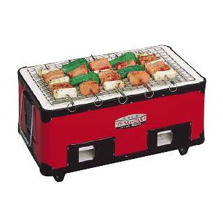 『 コンロ（卓上） 炭コンロ 』バーベキューコンロ［角型］［卓上鍋関連品］ B-4【 コンロ 業務用 料理宴会用 コンロ（卓上） 炭コンロ 業務用 】【メイチョー】｜開業プロ メイチョー