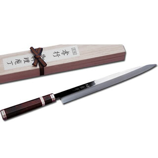 【業務用】堺孝行 紫電 正夫包丁 柳刃包丁 30cm【刺し身包丁 柳包丁 包丁職人 包丁 sakai hocho 有名な包丁 オススメ刺身包丁 よく切れる包丁 料理人プロ寿司包丁 一生もの包丁 使いやすい包丁 柳刀包丁】【メイチョー】｜開業プロ メイチョー