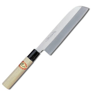 【業務用】堺孝行 霞研 鎌形薄刃包丁 16.5cm【庖丁 包丁 薄刃包丁 sakai houcho 堺孝行 和包丁 和庖丁 薄刃包丁業務用】【メイチョー】|開業プロ メイチョー