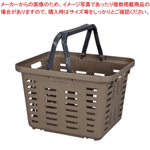 【まとめ買い10個セット品】スーパーバスケット SB-370 ブラウン 1個【メイチョー】