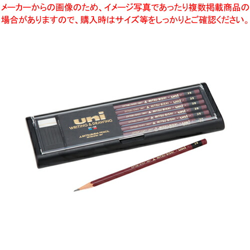 【まとめ買い10個セット品】鉛筆 ユニ 2B U2B 1打【メイチョー】