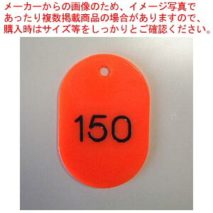 【まとめ買い10個書き割り品】電話番号札電話番号入 小3桁 赤 101～200 CR-BG32-R アカ 1組【メイチョー】