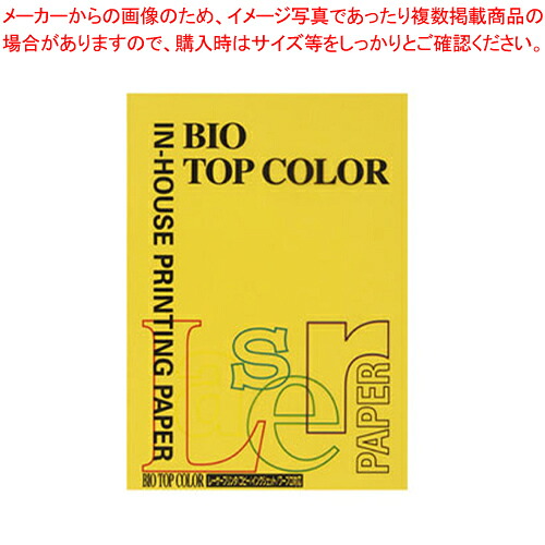 【まとめ買い10個仕かける品】バイオいの一番色合い A4判 100枚 BT116 サンイエロー 1冊【メイチョー】