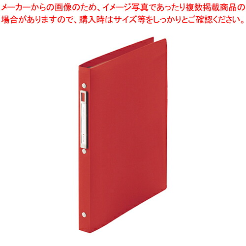 【まとめ買い10個セット品】noie-style クリヤーブック 交換式 A4 10枚 N-7682-3 レッド 1冊【メイチョー】