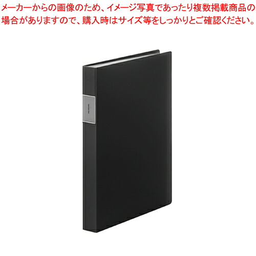 【まとめ買い10個セット品】フェイバリッツ クリアーファイル(透明)60ポケット FV166-3T-BK クロ 1冊【メイチョー】|開業プロ メイチョー