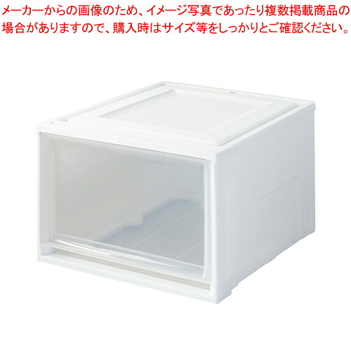 【まとめ買い10個セット品】チェスト BCシリーズ BC-LD ホワイト/クリア 1個【メイチョー】