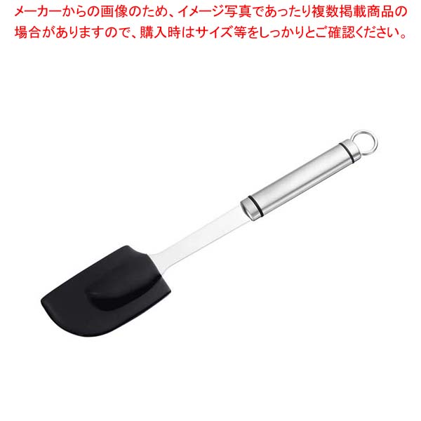 【まとめ買い10個セット品】 GS 18-8 シェフランド シリコンスパチュラ L(9981-603)【メイチョー】