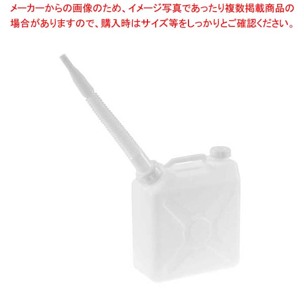 【まとめ買い10個セット品】 水缶(ポリタンク)5L ポリエチレン【メイチョー】