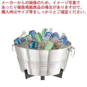 ステンレス 2重ドリンククーラーバケツ 47226 φ368【メイチョー】