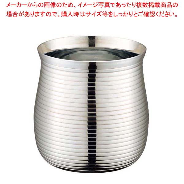 【まとめ買い10個セット品】 UK ステンレス ガラ入れ ライン入り M【メイチョー】