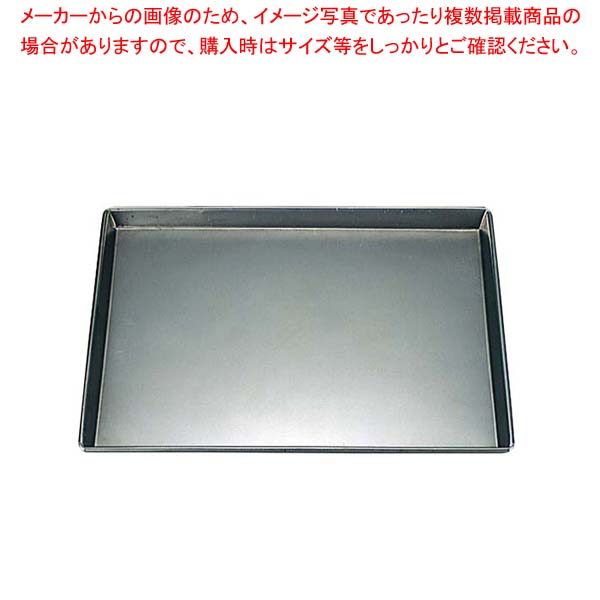 【まとめ買い10個セット品】 鉄 浅型 天板 6枚取 555&times;400&times;H30【メイチョー】｜開業プロ メイチョー
