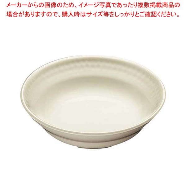 【まとめ買い10個セット品】レンジアップメラミン食器 丸深皿 11.5cm アイボリー・C D242BRI【メイチョー】