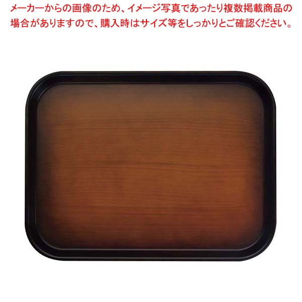 【まとめ買い10個セット品】ピノ NSトレー 39cm 木目 386×292×H17【メイチョー】