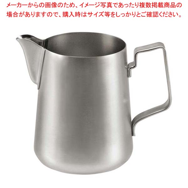 【まとめ買い10個セット品】SW 18-8 ミルクフォーマーポット 600cc(つや消し)【メイチョー】｜開業プロ メイチョー