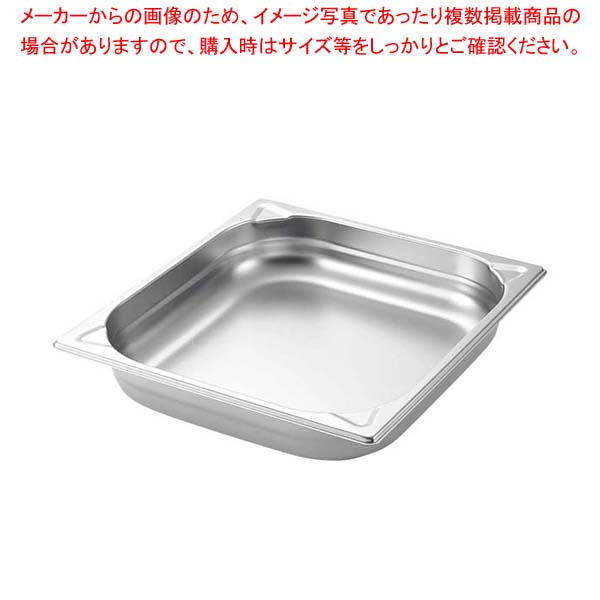 【まとめ買い10個セット品】プロシェフ 18-8 GNパン補強重なり防止付 1/18 100mm【メイチョー】