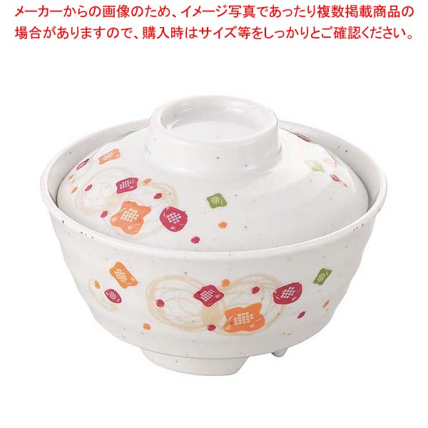 【まとめ買い10個セット品】メラミン食器 和華(ほのか)ごはん茶椀(蓋)HO-66B【メイチョー】