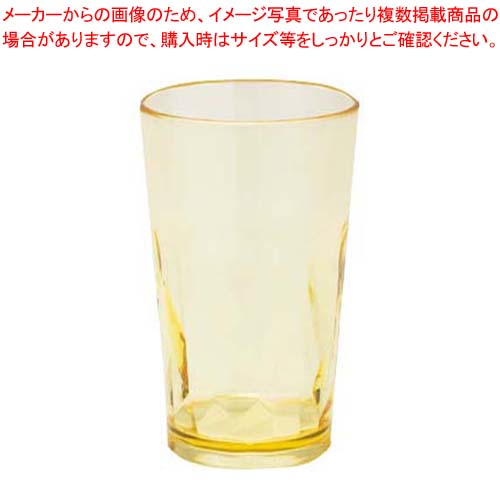 【まとめ買い10個セット品】プラキラ トライタン クラッシュタンブラー400 パインイエロー PG104_400YE【メイチョー】