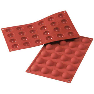 【まとめ買い10個セット品】SF006 ハーフボール 24ヶ取【 厨房器具 製菓道具 おしゃれ 飲食店 】【メイチョー】|開業プロ メイチョー