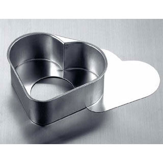 【終売】【まとめ買い10個セット品】【 ブリキハート底取デコ缶 12 】 【 厨房器具 製菓道具 おしゃれ 飲食店 】 【 バレンタイン 手作り 】【メイチョー】