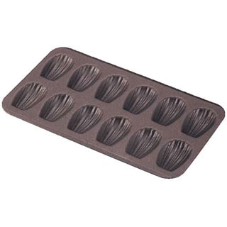 【まとめ買い10個セット品】ゴーベルノンスティック マドレーヌ 12ヶ付264710 【 厨房器具 製菓道具 おしゃれ 飲食店 】【メイチョー】