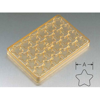 【まとめ買い10個セット品】【 No.60 星型 24ヶ取 】【 厨房器具 製菓道具 おしゃれ 飲食店 】 【 バレンタイン 手作り 】【メイチョー】|開業プロ メイチョー
