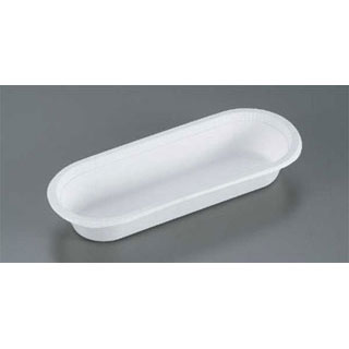 【 HPトレー4 小判200&times;70S［100枚入］ 】【 厨房器具 製菓道具 おしゃれ 飲食店 】 【 バレンタイン 手作り 】【メイチョー】｜開業プロ メイチョー