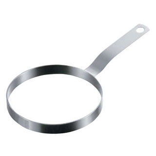【まとめ買い10個セット品】【 手付ハンバーグリング丸 ENDO 200g ENDO 】【 厨房器具 製菓道具 おしゃれ 飲食店 】【メイチョー】