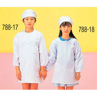 【まとめ買い10個セット品】【 後開給食衣 ［白］KI-361 S［小1］ 】 【 厨房器具 製菓道具 おしゃれ 飲食店 】【メイチョー】