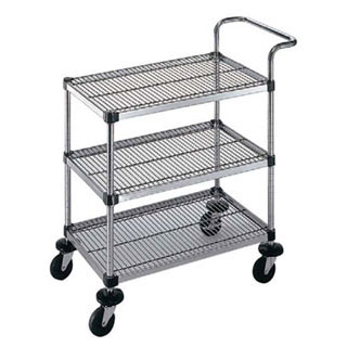 【 Lトップハンドル付3段 LT-6-3-M-9-L 】 【 厨房器具 製菓道具 おしゃれ 飲食店 】【メイチョー】