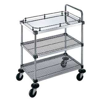 【 トップハンドル1ヶ付3段 1T-6-3-GB-2M-10-L 】 【 厨房器具 製菓道具 おしゃれ 飲食店 】【メイチョー】
