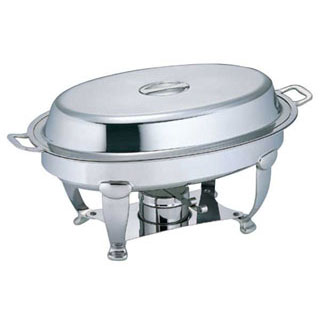 【 18-8ノーブル小判チューフィングディッシュ 20インチ 】【 厨房器具 製菓道具 おしゃれ 飲食店 】【メイチョー】｜開業プロ メイチョー