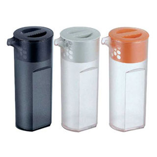 【まとめ買い10個セット品】Be スリムポット グレー【 水差しピッチャー 】 【 人気 お茶ピッチャー お茶ポット おしゃれなピッチャー 水 ピッチャー おしゃれ 水差し ウォータージャグ 卓上ポット ウォーターポット お茶 ポット おすすめ 】【メイチョー】