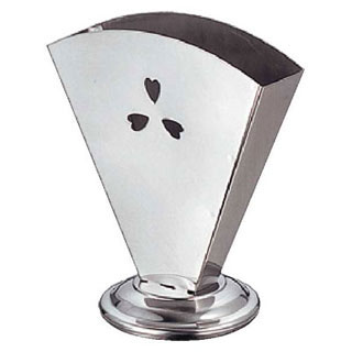 【まとめ買い10個仕掛ける品】【 18-8 三角形ナフキン立 ENDO 大 ENDO 】【 一般受け ナフキン立て お役目用 ナフキン照明ランプ おすすめ お役目用ナフキン照明ランプ 今めかしい ナフキン立て 売れ筋 】【メイチョー】