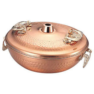 【 銅しゃぶ鍋26cm 】【 厨房器具 製菓道具 おしゃれ 飲食店 】【メイチョー】|開業プロ メイチョー